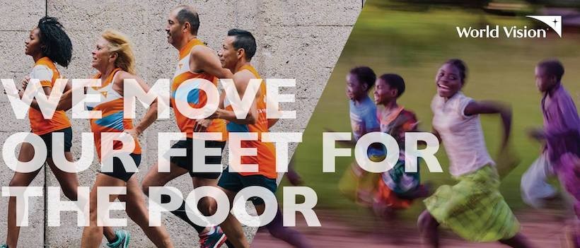 we move our feet